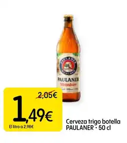 Economy Cash PAULANER Cerveza trigo botella oferta