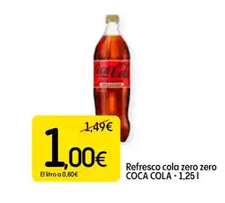 Economy Cash COCA COLA Refresco cola zero zero oferta