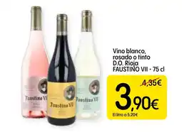 Economy Cash FAUSTINO VII Vino blanco, rosado o tinto D.O. Rioja oferta