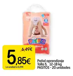 Economy Cash PASITOS Pañal aprendizaje Talla 5 oferta