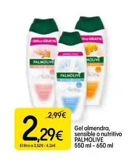 Economy Cash PALMOLIVE Gel almendra, sensible o nutritivo oferta
