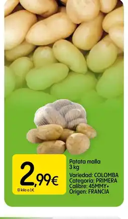 Economy Cash Patata malla oferta