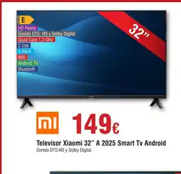 Hiper FROIZ Televisor Xiaomi 32" A 2025 Smart Tv Android oferta