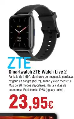 Hiper FROIZ ZTE Smartwatch Watch Live 2 oferta