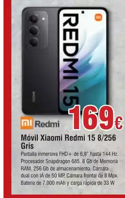 Hiper FROIZ REDMI Móvil Xiaomi 15 8/256 oferta