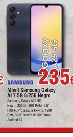 Hiper FROIZ SAMSUNG Móvil Galaxy A17 5G 8/256 Negro oferta