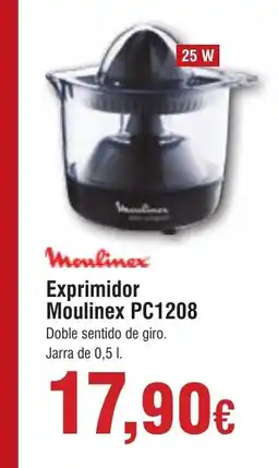 Hiper FROIZ MOULINEX Exprimidor PC1208 oferta