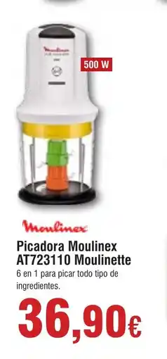 Hiper FROIZ MOULINEX Picadora Moulinex AT723110 Moulinette oferta