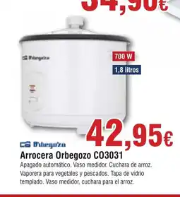 Hiper FROIZ ORBEGOZO Arrocera C03031 oferta