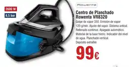 Hiper FROIZ ROWENTA Centro de Planchado VR8320 oferta