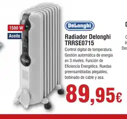 Hiper FROIZ DELONGHI Radiador TRRSE0715 oferta