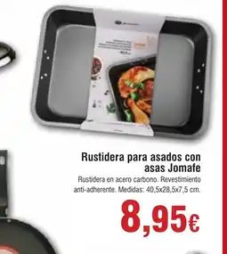 Hiper FROIZ Rustidera para asados con asas Jomafe oferta