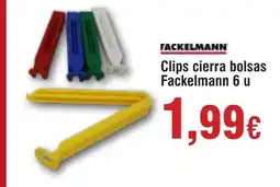 Hiper FROIZ FACKELMANN Clips cierra bolsas oferta