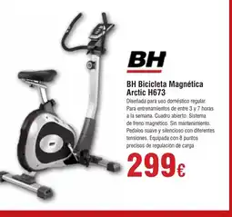 Hiper FROIZ BH Bicicleta Magnética Arctic H673 oferta