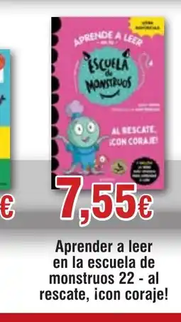 Hiper FROIZ Aprender a leer en la escuela de monstruos 22 - al rescate, icon coraje! oferta