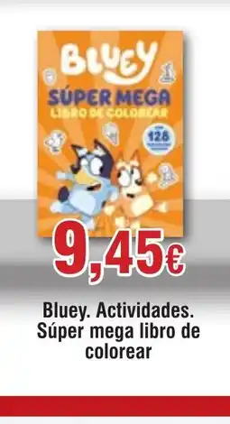 Hiper FROIZ Bluey. Actividades. Súper mega libro de colorear oferta