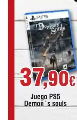 Hiper FROIZ PS5 Juego Demon's souls oferta