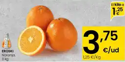 Aliprox EROSKI Naranja oferta