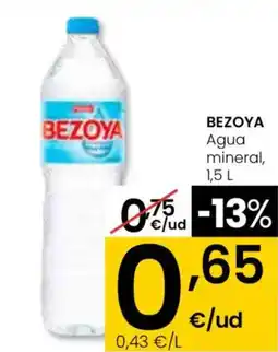 Aliprox BEZOYA Agua mineral oferta