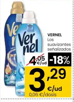 Aliprox VERNEL Los suavizantes señalizados oferta