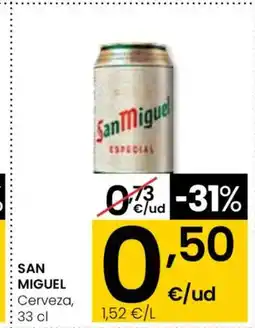 Aliprox SAN MIGUEL Cerveza, oferta