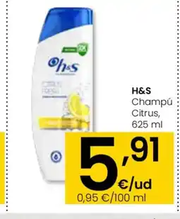 Aliprox H&S Champú Citrus oferta