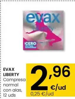 Aliprox EVAX LIBERTY Compresa normal con alas oferta