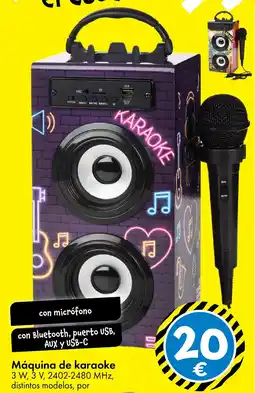 TEDi Máquina de karaoke oferta