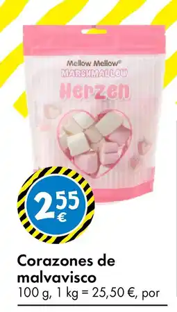TEDi Corazones de malvavisco oferta