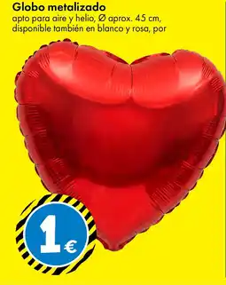 TEDi Globo metalizado oferta