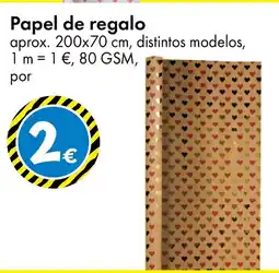 TEDi Papel de regalo oferta