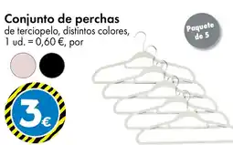 TEDi Conjunto de perchas oferta