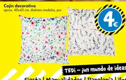 TEDi Cojín decorativo oferta