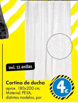 TEDi Cortina de ducha oferta