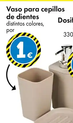 TEDi Vaso para cepillos de dientes oferta