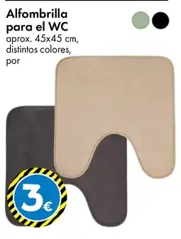 TEDi Alfombrilla para el WC oferta