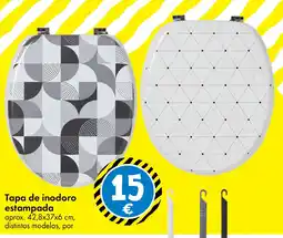 TEDi Tapa de inodoro estampada oferta