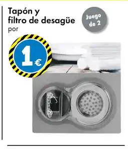 TEDi Tapón y filtro de desagüe oferta