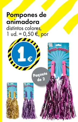 TEDi Pompones de animadora oferta