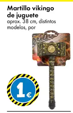 TEDi Martillo vikingo de juguete oferta
