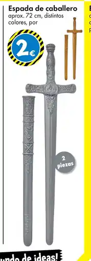 TEDi Espada de caballero oferta