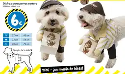 TEDi Disfraz para perros cartero oferta