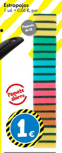 TEDi Estropajos oferta