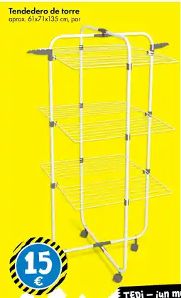 TEDi Tendedero de torre oferta