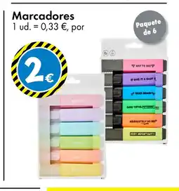 TEDi Marcadores oferta