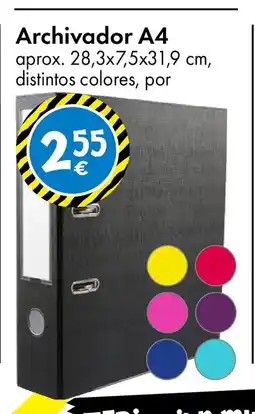 TEDi Archivador A4 oferta