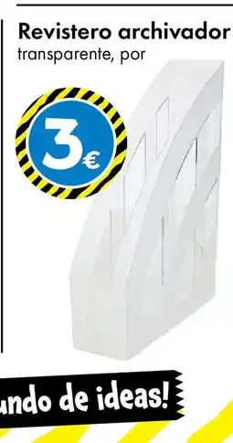 TEDi Revistero archivador oferta