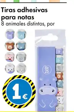 TEDi Tiras adhesivas para notas oferta