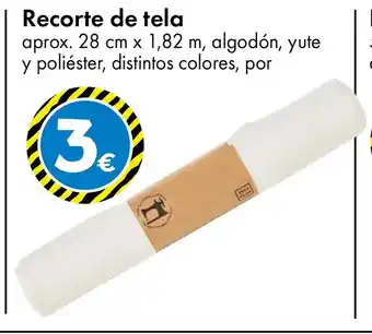 TEDi Recorte de tela oferta