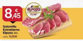 Supermercados El Jamón ELPOZO Solomillo Extratierno oferta